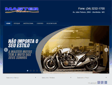 Tablet Screenshot of mastermotos.net